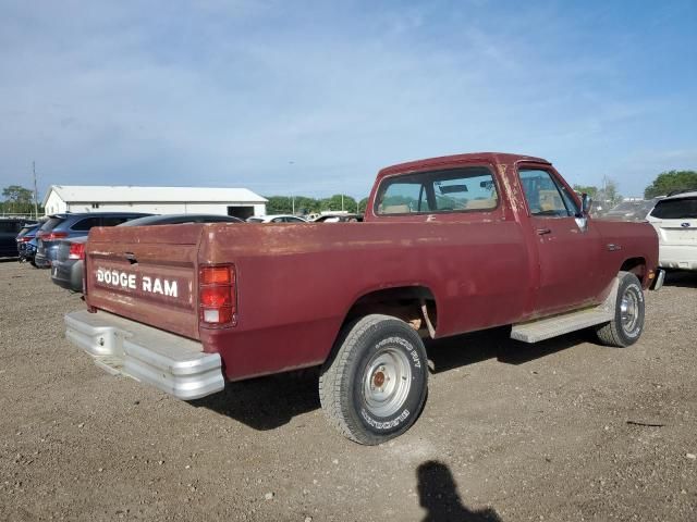 1992 Dodge W-SERIES W150