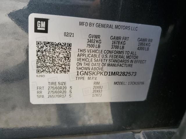 2021 Chevrolet Tahoe K1500 Z71