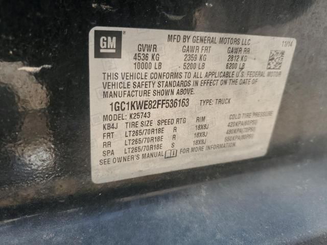 2015 Chevrolet Silverado K2500 Heavy Duty LTZ
