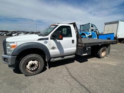 Salvage trucks for sale at Pasco, WA auction: 2015 Ford F550 Super Duty