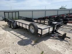 Salvage trucks for sale at Temple, TX auction: 2021 TEX AS Bragg EH22BP10 Utility Trailer