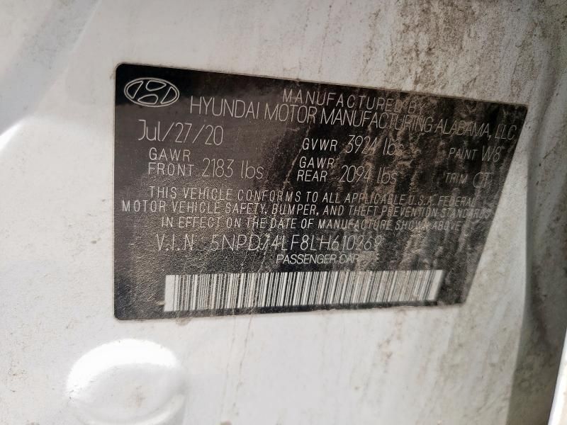 2020 Hyundai Elantra se