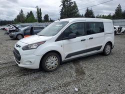 Salvage trucks for sale at Graham, WA auction: 2014 Ford Transit Connect XLT