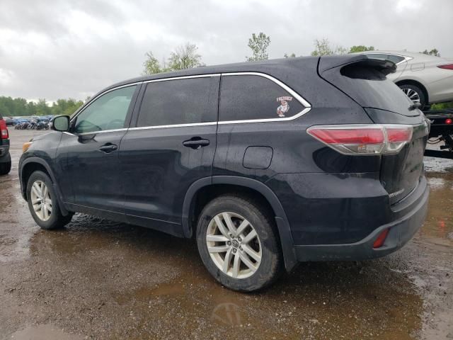 2016 Toyota Highlander LE