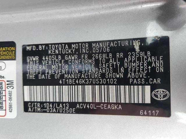 2007 Toyota Camry CE