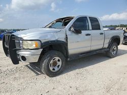 Salvage trucks for sale at Houston, TX auction: 2004 Dodge RAM 2500 ST