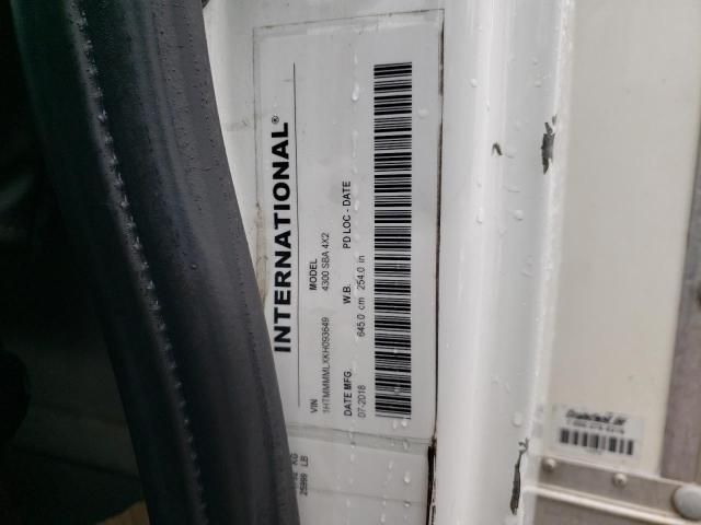 2019 International 4000 4300