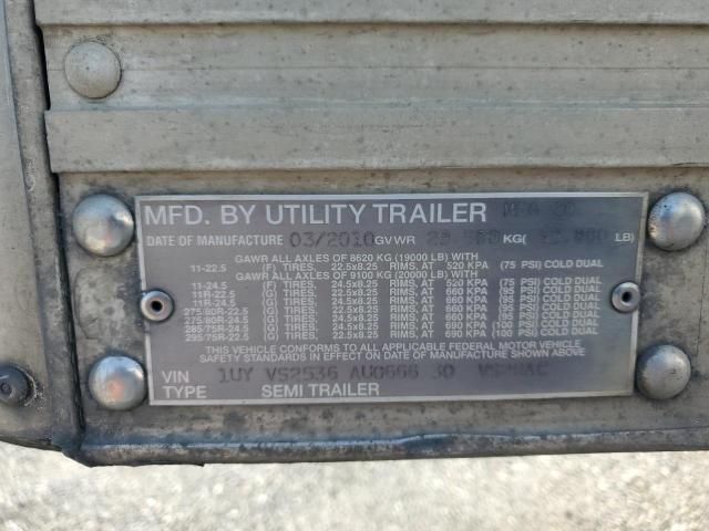 2010 Utility VS2RAC Refrigerated Van Trailer