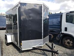 Salvage cars for sale from Copart Graham, WA: 2023 Wells Cargo 2023 American Cargo FT610S2-D Enclosed Cargo Trail