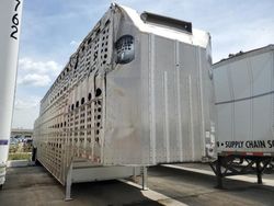 Salvage trucks for sale at Dyer, IN auction: 2020 Merritt Livestock Trailer
