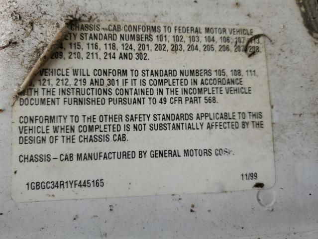2000 Chevrolet GMT-400 C3500