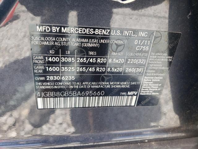 2011 Mercedes-Benz ML 350 4matic