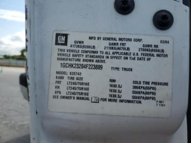 2004 Chevrolet Silverado K2500 Heavy Duty