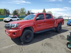 Salvage trucks for sale at Denver, CO auction: 2010 Toyota Tacoma Double Cab Long BED