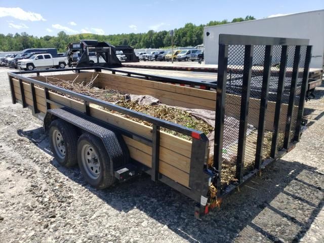 2025 Sure-Trac STUTB8216-BP-070 Utility Trailer