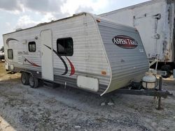 Salvage trucks for sale at Houston, TX auction: 2014 Aspen Trailer