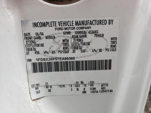 2007 Ford F350 SRW Super Duty