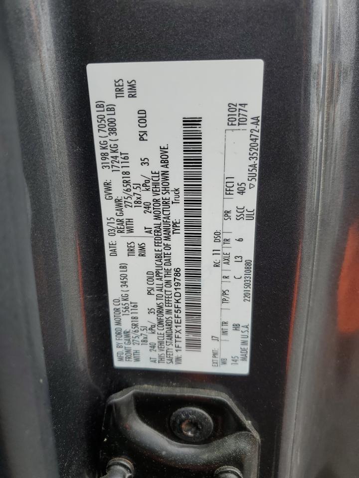 2015 Ford F150 Super Cab