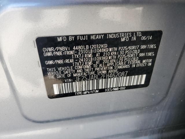 2015 Subaru Forester 2.5I