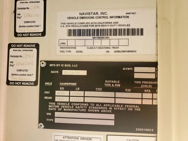 2019 Ic Corporation 3000 CE