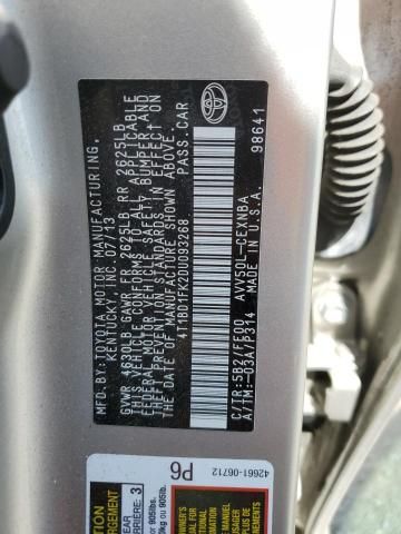 2013 Toyota Camry Hybrid