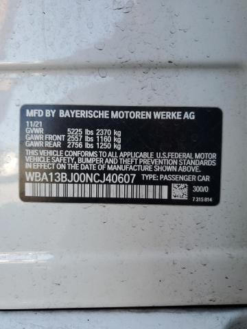 2022 BMW 530 XI