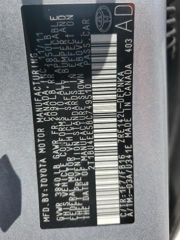 2011 Toyota Corolla Base