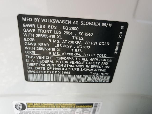 2014 Volkswagen Touareg V6