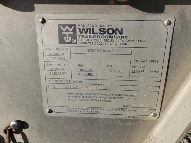 2003 Wilson DWH-550 Grain Trailer