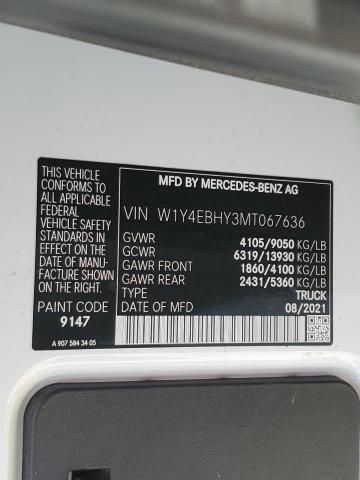 2021 Mercedes-Benz Sprinter 2500