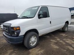Salvage trucks for sale at Woodhaven, MI auction: 2009 Ford Econoline E350 Super Duty Van