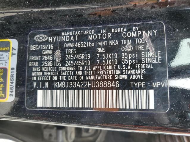 2017 Hyundai Tucson Limited