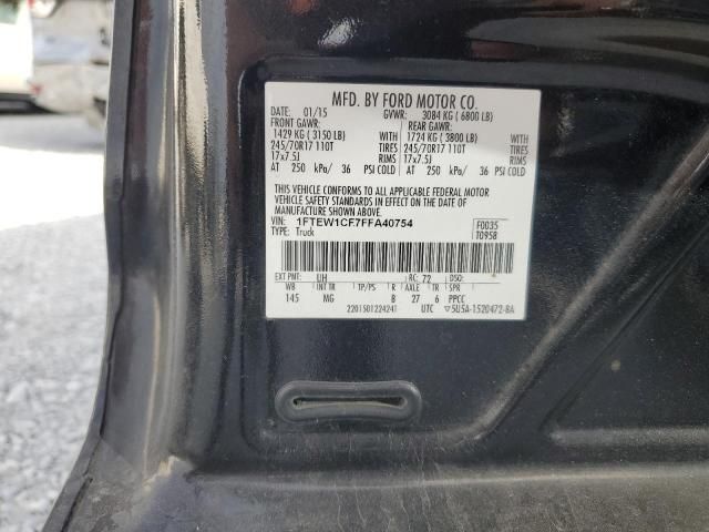2015 Ford F150 Supercrew