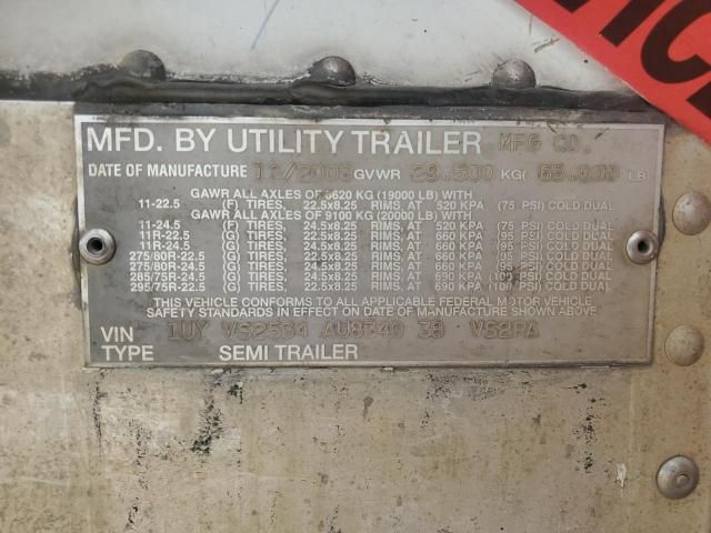 2010 Utility VS2RA Refrigerated Van Trailer