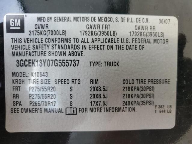 2007 Chevrolet Silverado K1500 Crew Cab