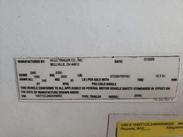 2009 Hilo Travel Trailer