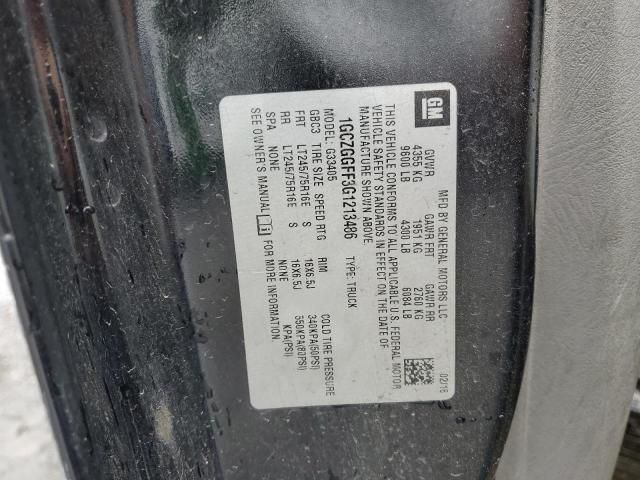 2016 Chevrolet Express G3500