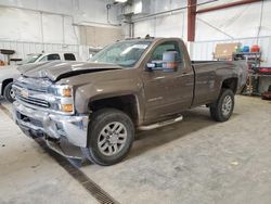 Salvage trucks for sale at Mcfarland, WI auction: 2015 Chevrolet Silverado K2500 Heavy Duty LT