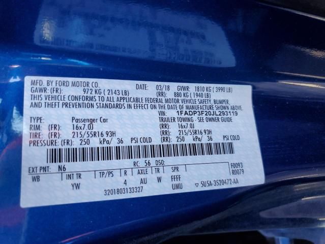 2018 Ford Focus SE