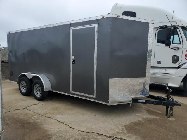 2022 Unknown 2022 J & C 7X16TA Enclosed Cargo Trailer