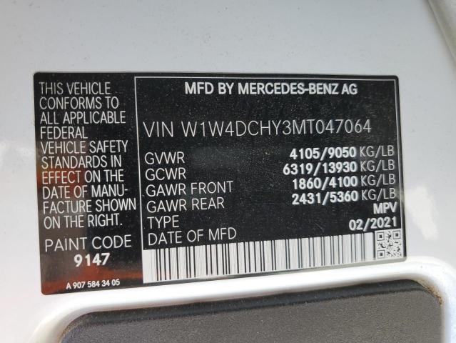 2021 Mercedes-Benz Sprinter 2500