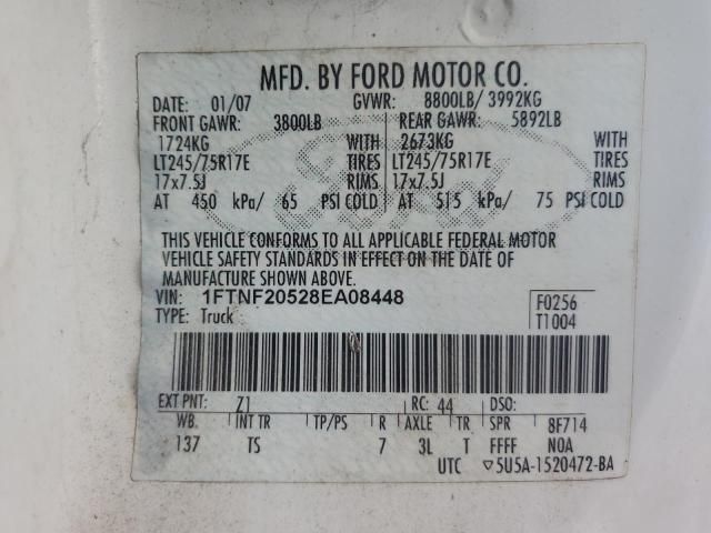 2008 Ford F250 Super Duty