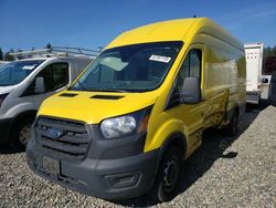 Salvage trucks for sale at Graham, WA auction: 2020 Ford Transit T-350