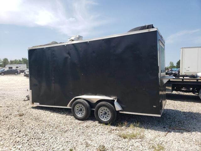 2020 Dcrg 2020 Diamond Cargo 7X16TA-3500 Food Trailer