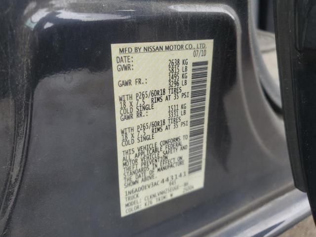 2010 Nissan Frontier Crew Cab SE