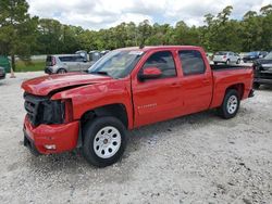 Salvage trucks for sale at Houston, TX auction: 2010 Chevrolet Silverado C1500 LT