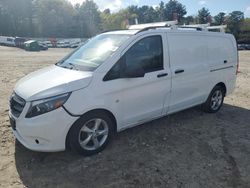 Salvage trucks for sale at Mendon, MA auction: 2016 Mercedes-Benz Metris