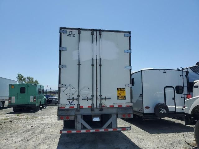 2014 Hyundai Translead VC2530152-AJS DRY Van Trailer