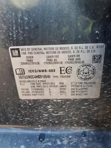 2017 GMC Sierra K1500 SLT