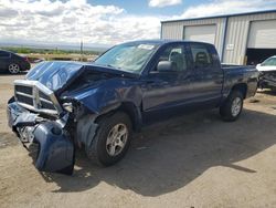 Salvage trucks for sale at Albuquerque, NM auction: 2006 Dodge Dakota Quad SLT